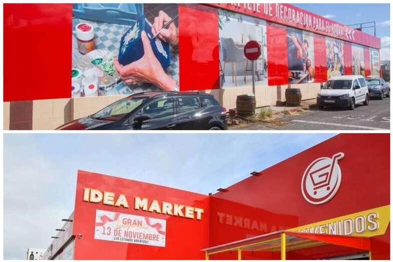 El nuevo gran establecimiento comercial abrió este miércoles en la antigua destilería de Cocal en Las Huesas.